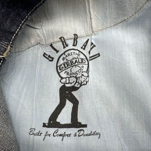 VTG Marithe Francois Girbaud Jeans Baggy Hip Hop Skater Men 42x31 Dark Wash 90s - Picture 13 of 15